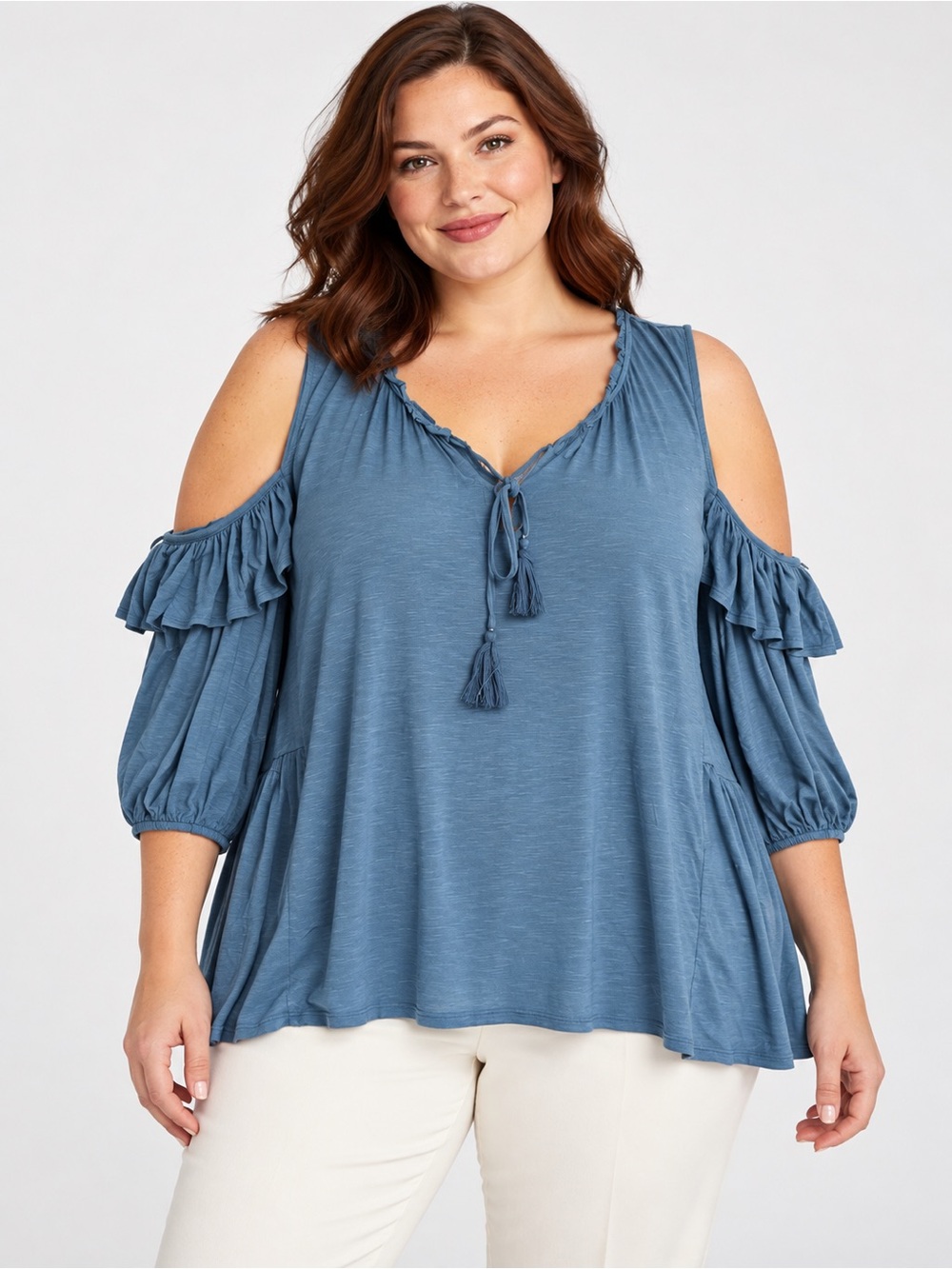 🎉5 for $45🎉 NWT Ava James top blouse shirt size XL